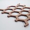 Ekena Millwork Small Westmore Decorative Fretwork Wood Wall Panels, Wood (Paint Grade), 7 1/2"W x 11 3/8"H x 3/8"T WALW12X12X0375WSTMF - alternate 2